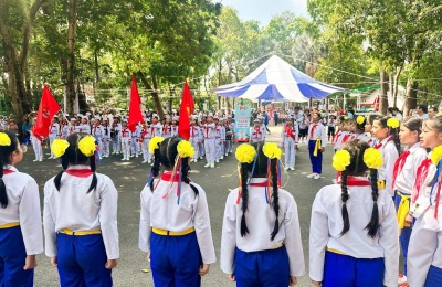  Liên đội Trường Tiểu học Nguyễn Thái Bình đạt giải Nhất tại Hội thi Nghi thức Đội Thành phố năm học 2024 – 2025