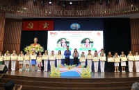  Tuyên dương 98 Cháu ngoan Bác Hồ Cấp quận năm học 2024 – 2025